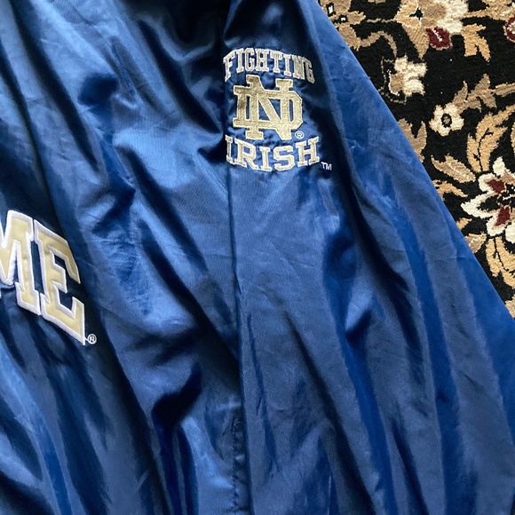 Used Starter Notre Dame Fighting Irish Pullover Windbreaker Size XXL - Picture 4 of 7